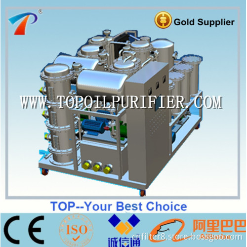 Industrial Gasoline Engine Oil Distillation Machine (EOR) Restore The Black Color to Original Yellow, Get Base Oil